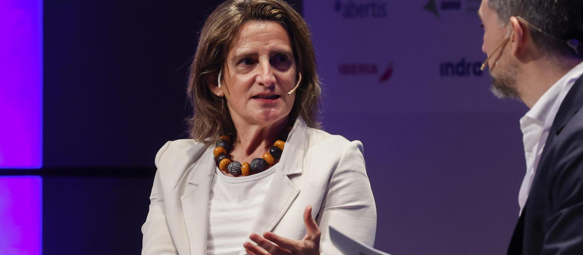 La ministra de Transición Ecológica, Teresa Ribera.