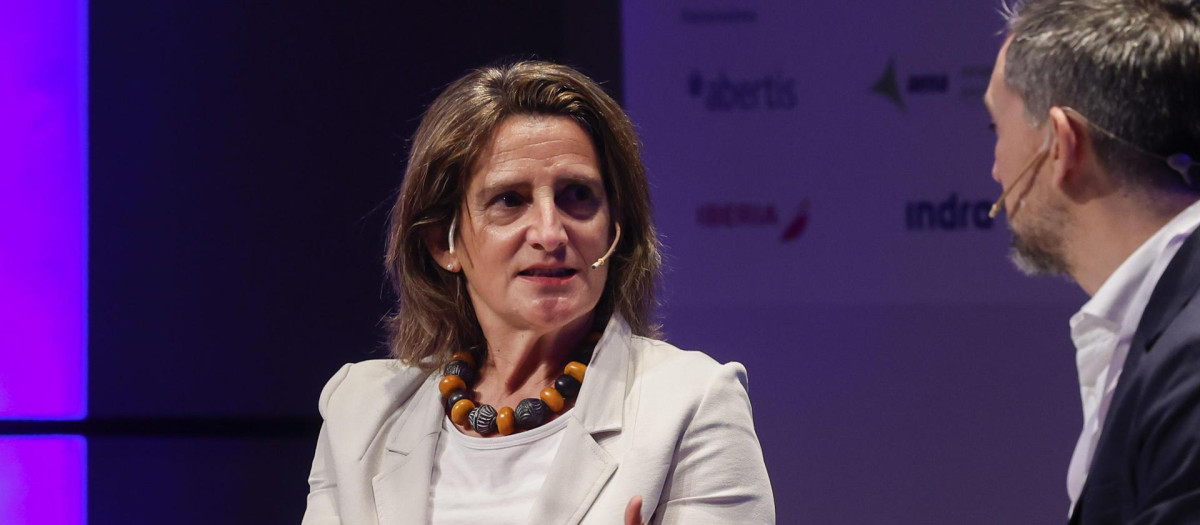 La ministra de Transición Ecológica, Teresa Ribera.