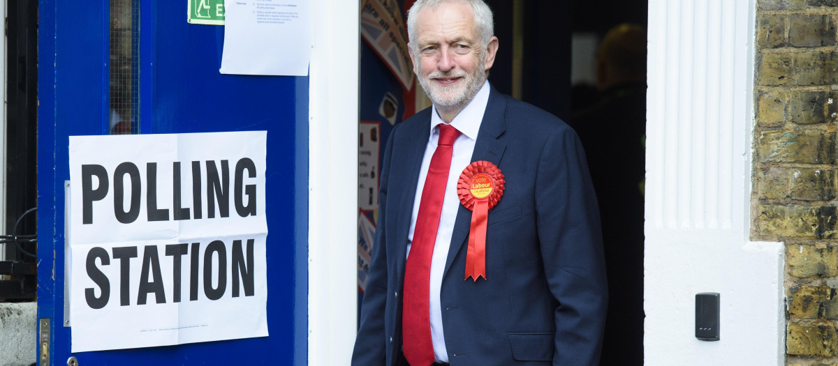 Ex líder de Partido Laborista Jeremy Corbyn