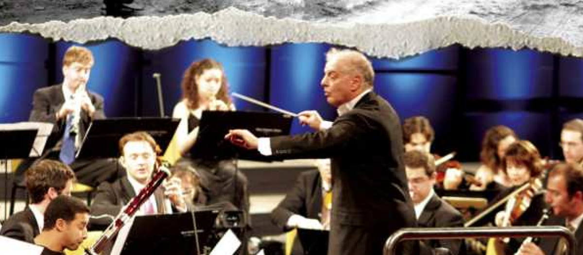 Daniel Barenboim y la West-Eastern Divan Orchestra en Ramala