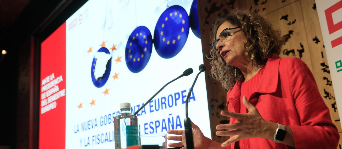 La ministra de Hacienda, María Jesús Montero.