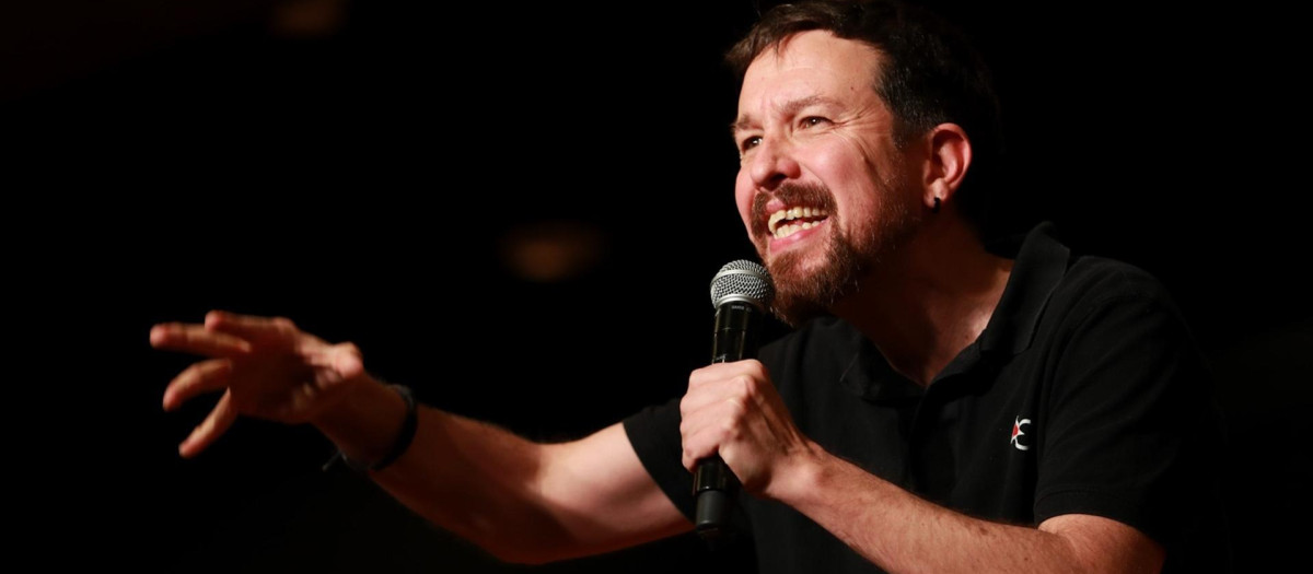El exlíder de Podemos, Pablo Iglesias