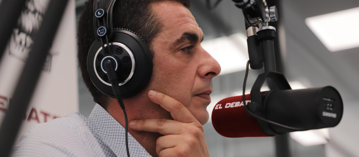 Antonio Naranjo, durante el segundo programa de El centinela