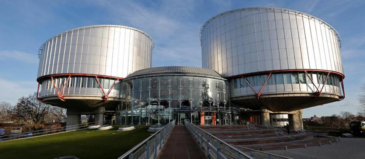 Sede del Tribunal Europeo de Derechos Humanos, en Estrasburgo