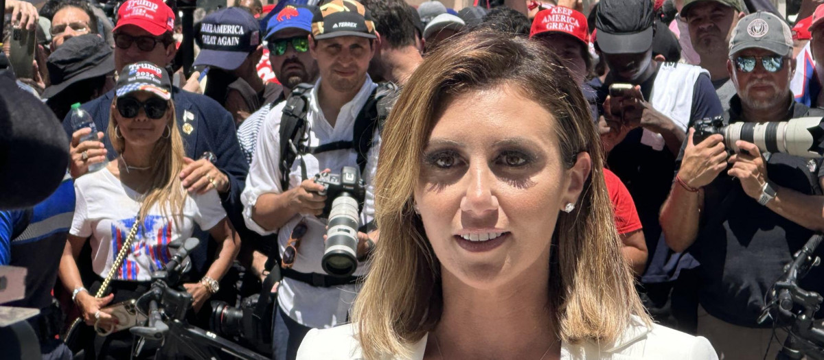 Alina Habba, abogada del expresidente Donald Trump