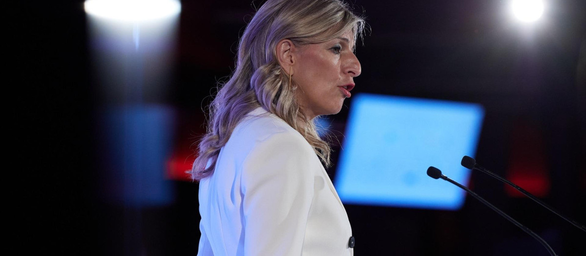 La líder de Sumar, Yolanda Díaz, en una imagen de archivo