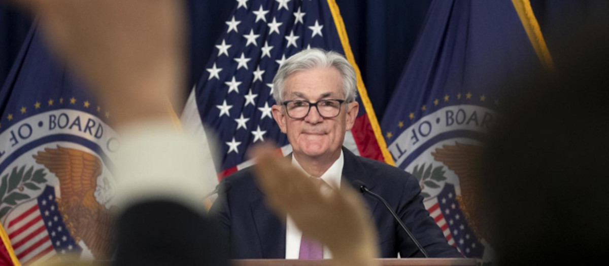 El presidente de la Reserva Federal de EE.UU., Jerome Powell