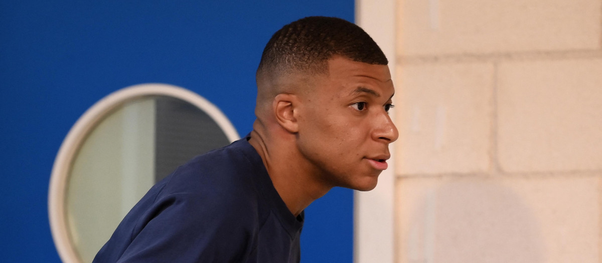 Kylian Mbappé está actualmente concentrado con Francia