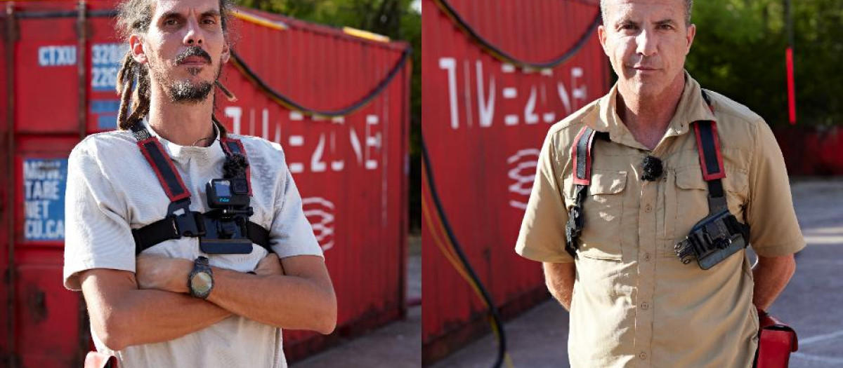 Alberto Rodríguez y Cristóbal Soria, dos de los participantes de Time Zone