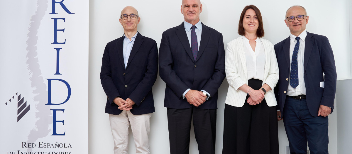 Los doctores Arana, Kovacs, Royuela y Pérez-Romasanta