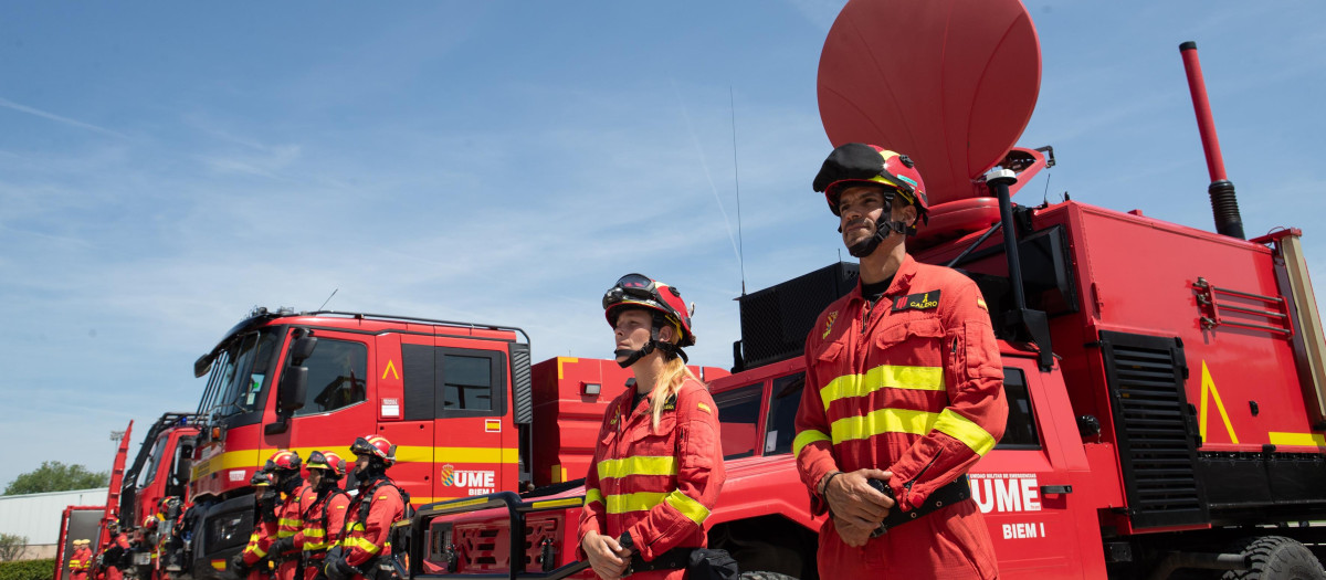 La UME dedica unos 3.000 militares a la lucha contra los incendios