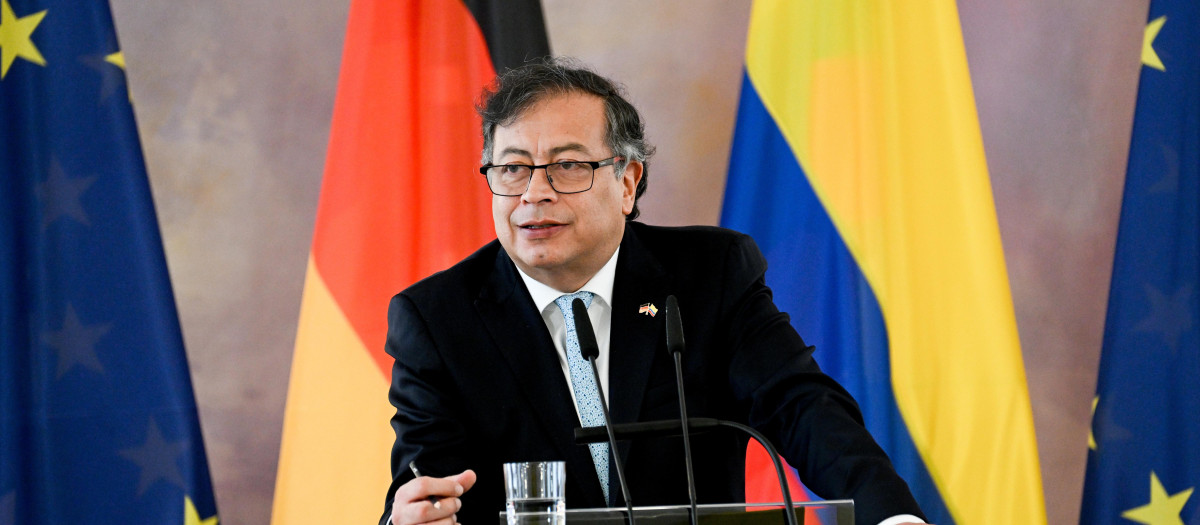 El presidente de Colombia, Gustavo Petro