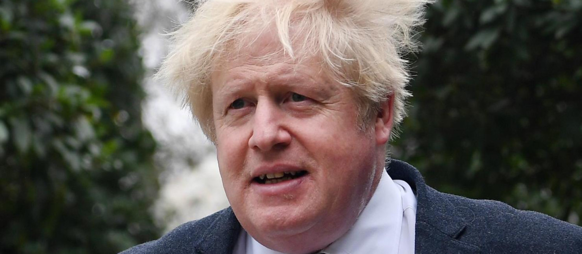 El exprimer ministro británico Boris Johnson