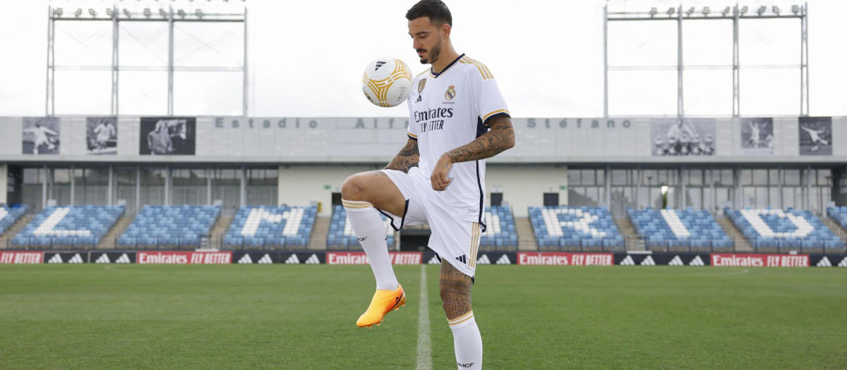 Joselu regresó al Real Madrid más de una década después