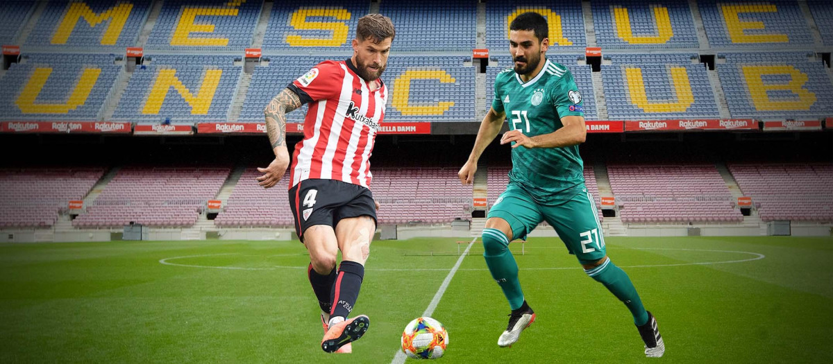 Gündogan e Iñigo Martínez serán jugadores del Barcelona