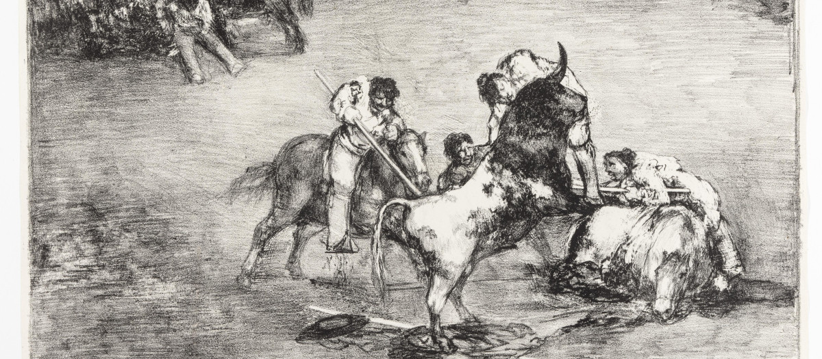 Francisco de Goya (1746-1828).
Bravo toro
1825