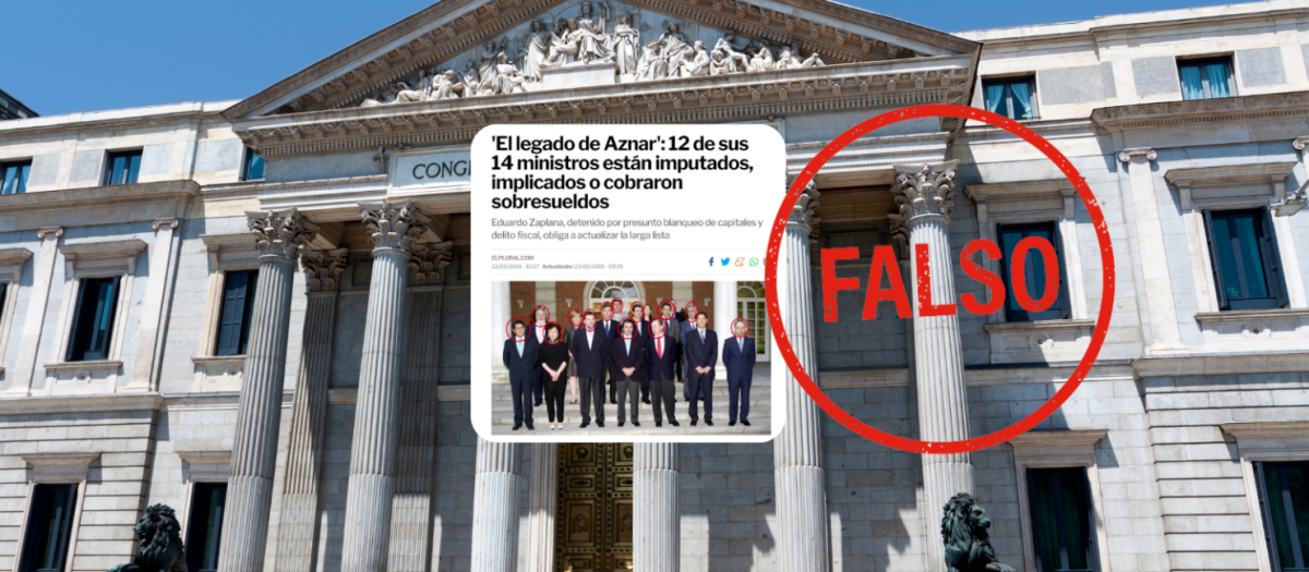La imagen corresponde al antepenúltimo equipo de Gobierno de José María Aznar