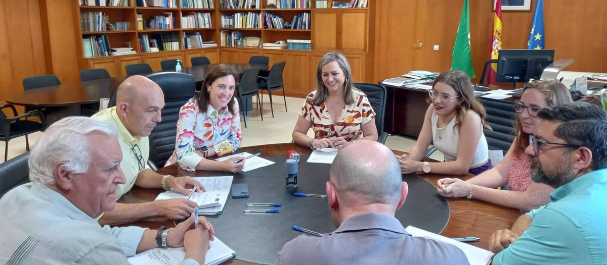 Firmada el acta para las obras de remodelación de la calle Amador de los Ríos de Baena