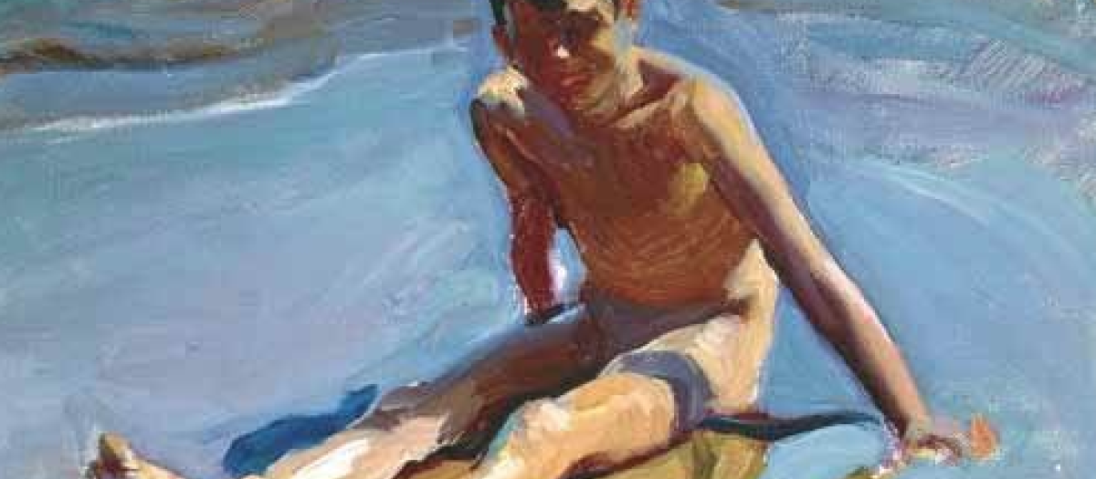 'Niño en la playa' de Joaquín Sorolla