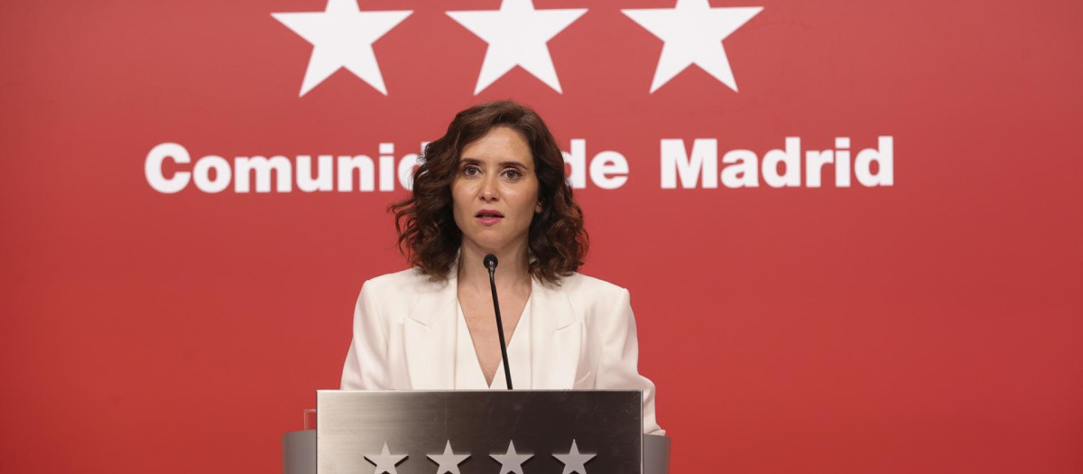 La presidenta de la Comunidad de Madrid Isabel Díaz Ayuso anunció el pasado mes de marzo su intención de modificar la ley trans