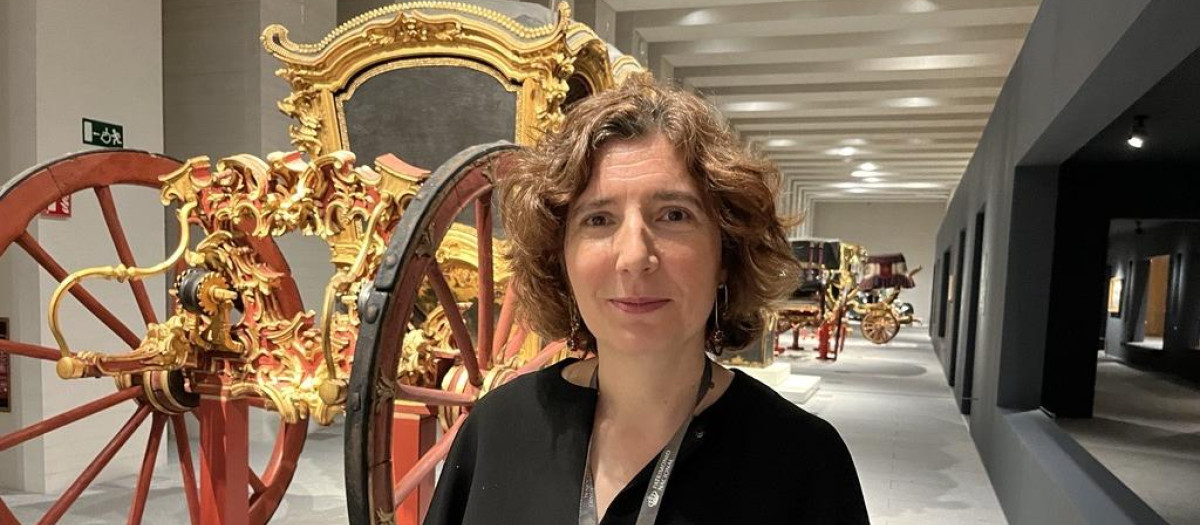Isabel Rodríguez, comisaria de la exposición 'En Movimiento'