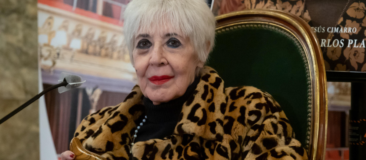 Concha Velasco, en una imagen de 2021