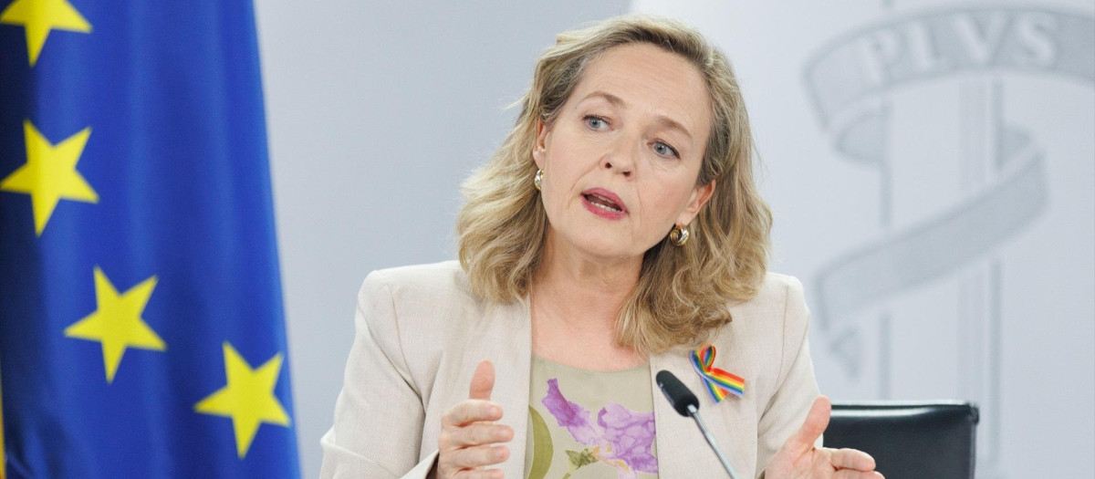 La vicepresidenta primera y ministra de Asuntos Económicos y Transformación Digital, Nadia Calviño.