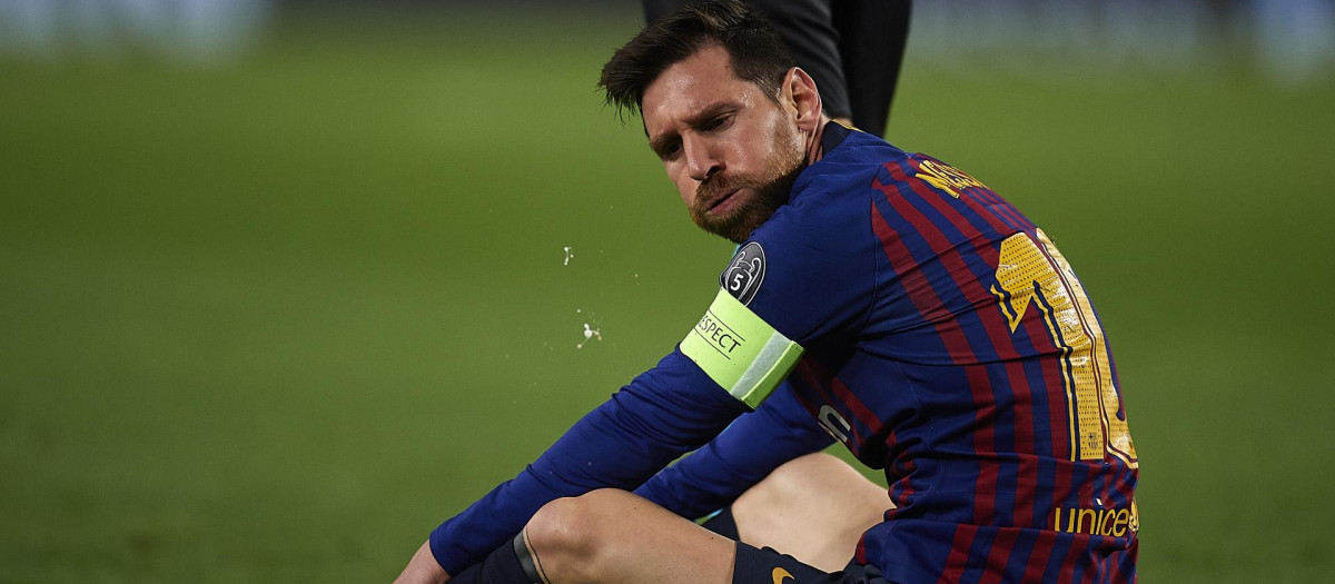 Leo Messi, cuando era jugador del Barcelona