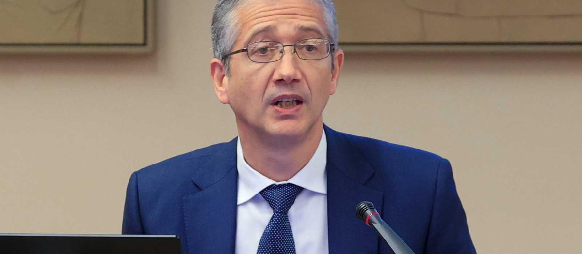 El gobernador del Banco de España, Pablo Hernández de Cos