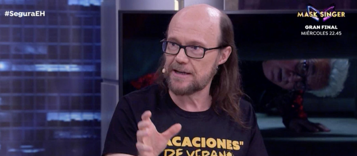 Santiago Segura, este lunes en 'El Hormiguero'