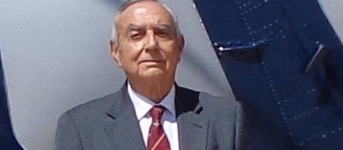 Mariano Planelles visitó este junio la 6ª escuadrilla en la que pilotó