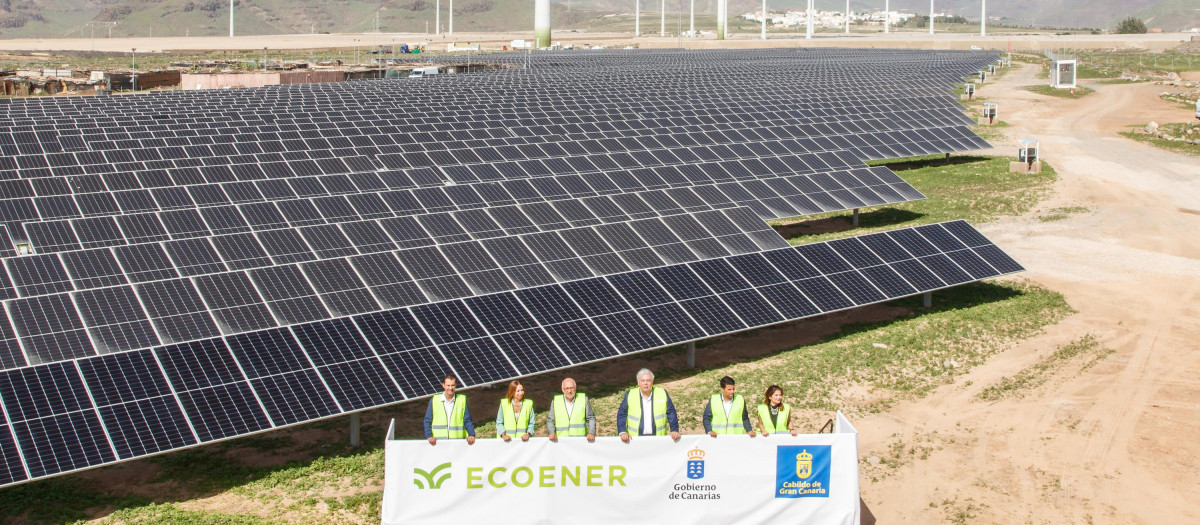 Complejo de energías renovables en Canarias