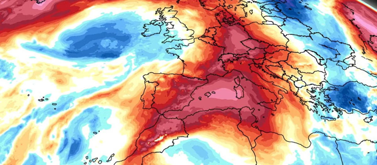 Durante el fin de semana irán ascendiendo una masa de aire muy cálido