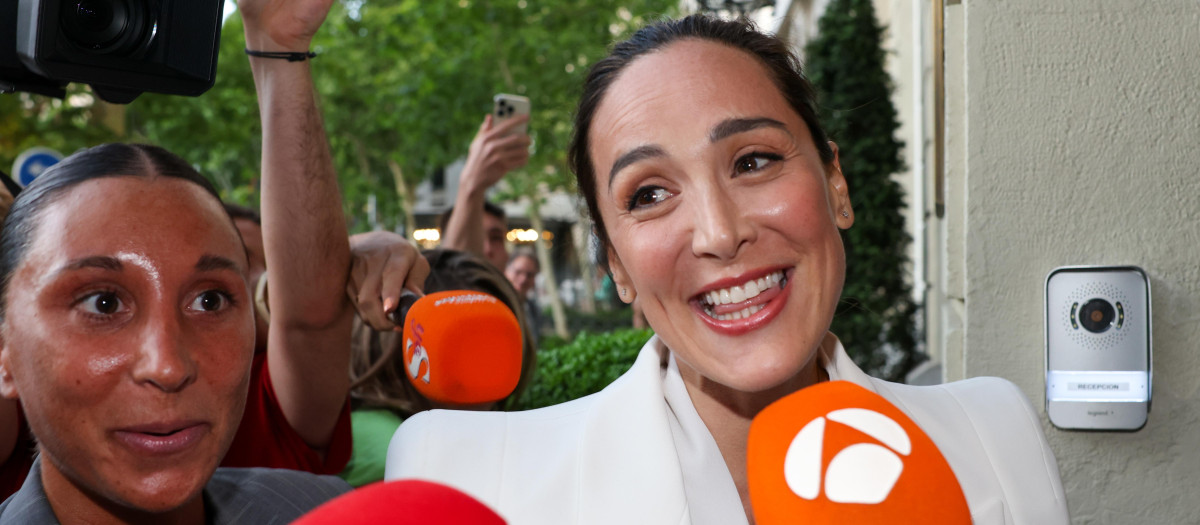 Tamara Falcó, el día de la preboda
