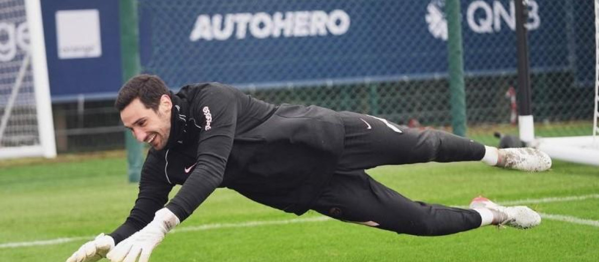 Sergio Rico, en una imagen de archivo