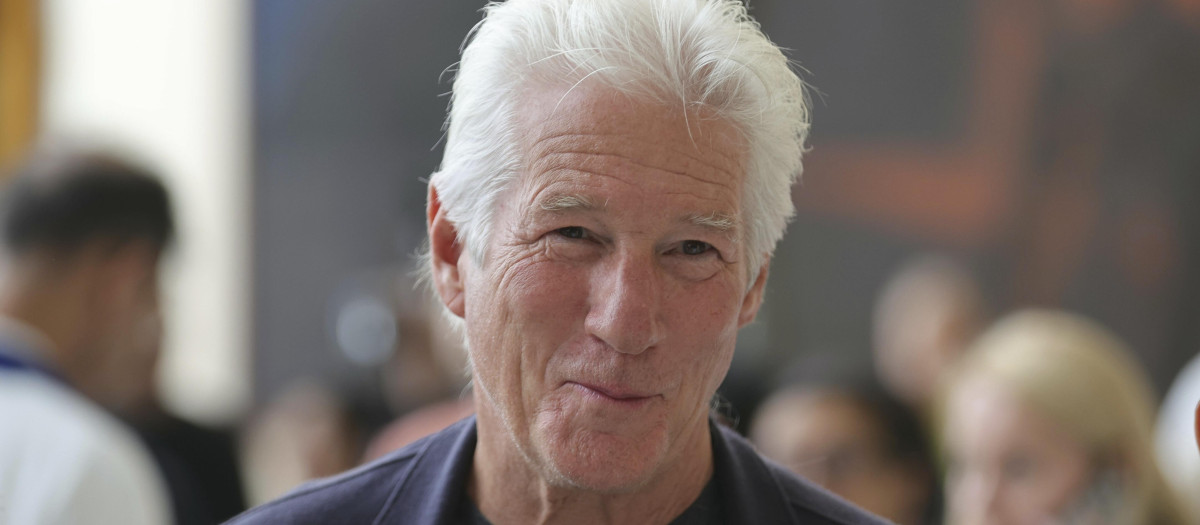 Actor Richard Gere during The International Day ofYoga , New York, USA, June 21, 2023