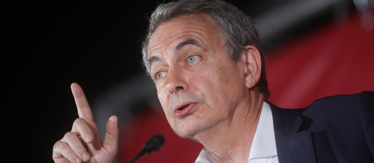 El expresidente del Gobierno José Luis Rodríguez Zapatero, en una imagen de archivo