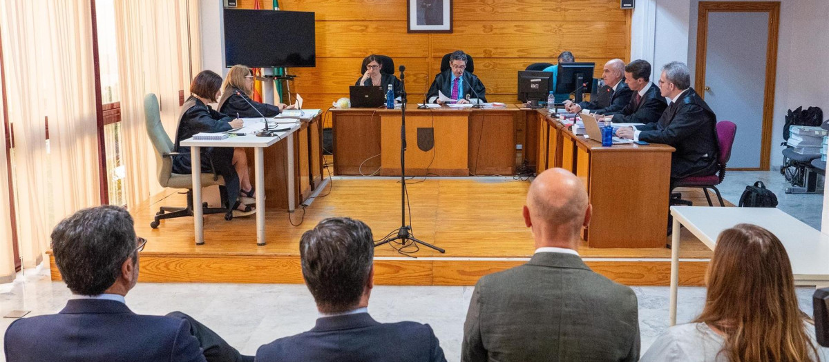 Imagen del juicio contra Boliden por el desastre de Aznalcóllar
