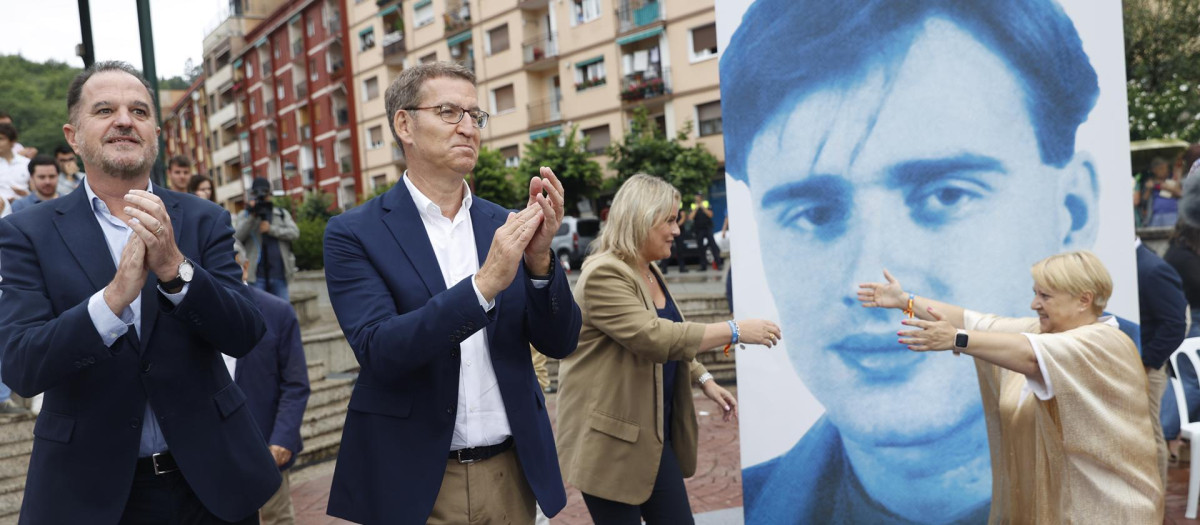 Homenaje del Partido Popular a Miguel Ángel Blanco en Ermua