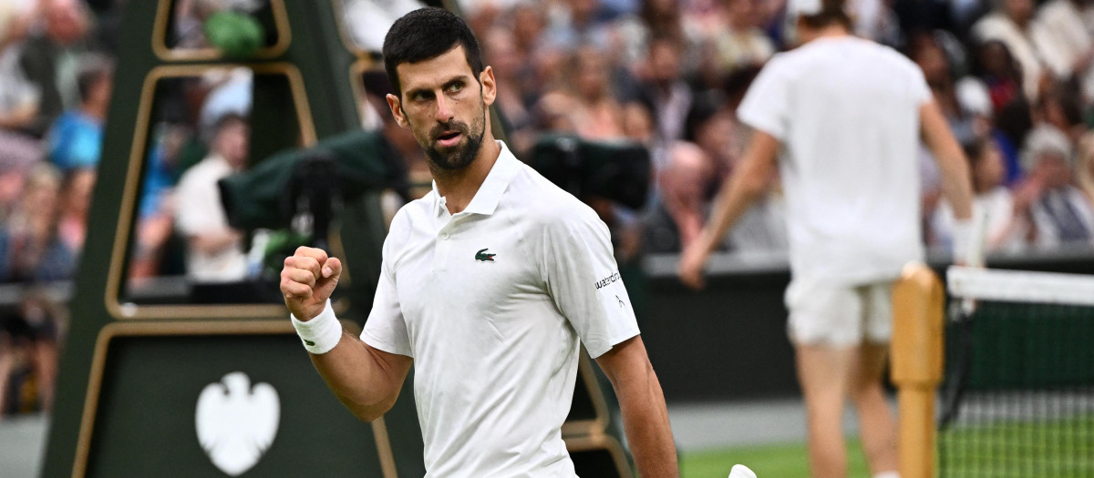 Novak Djokovic logra el billete a una nueva final de Wimbledon