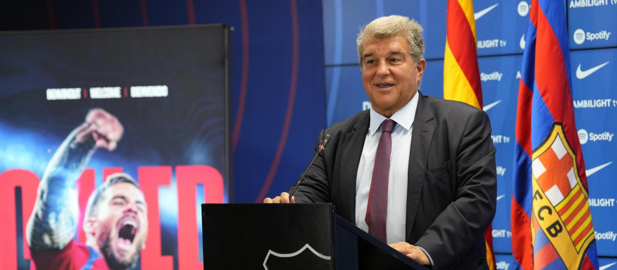 Joan Laporta, en una imagen de archivo