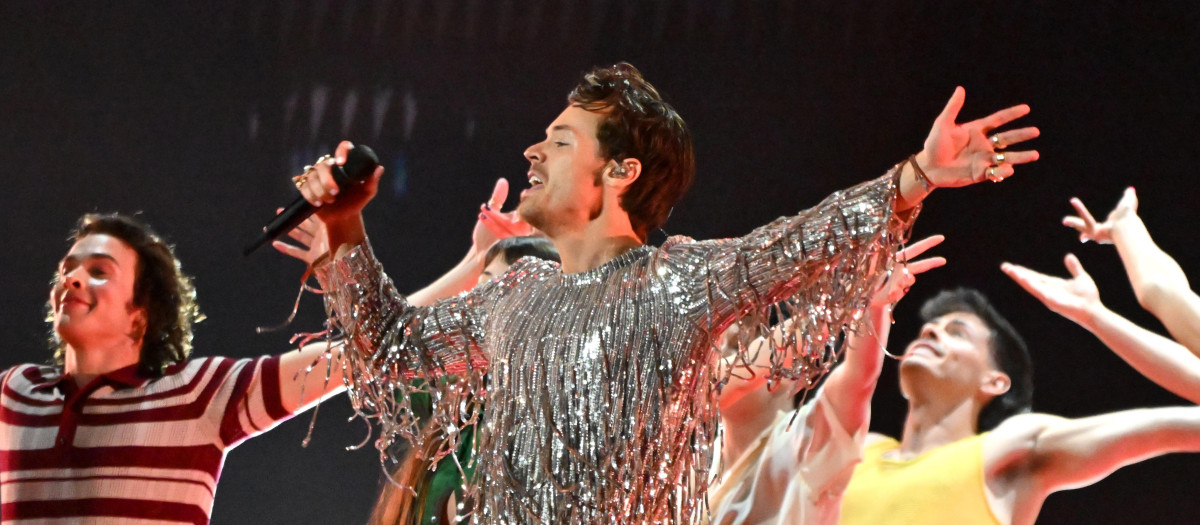 Harry Styles, durante un concierto