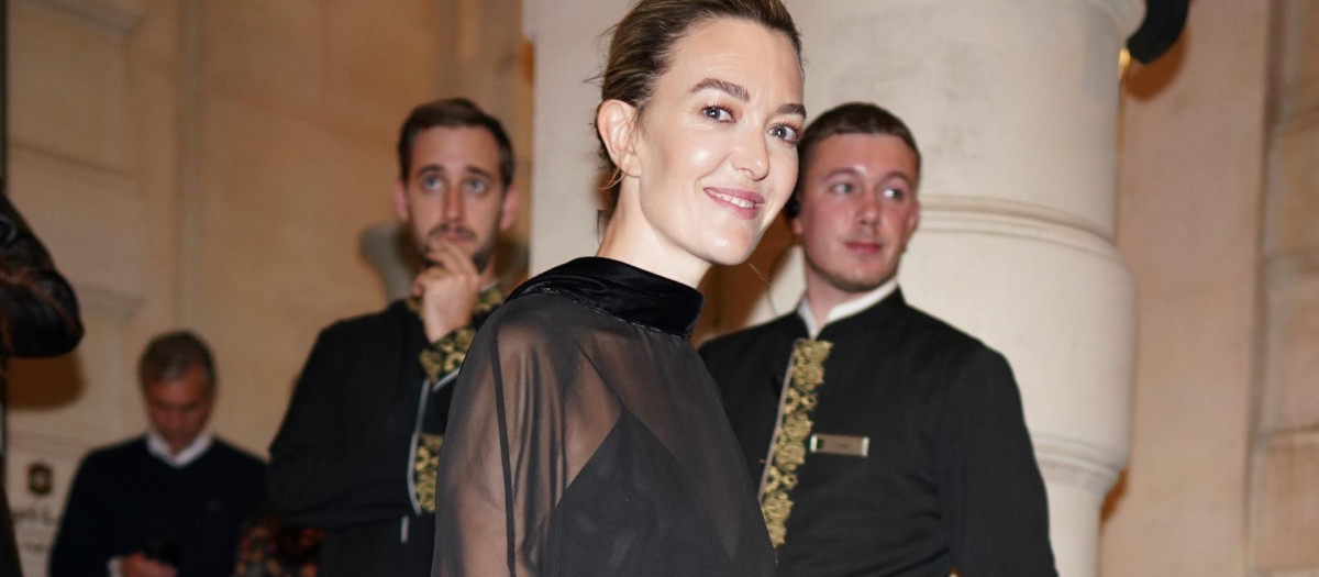 Marta Ortega, en una gala en París