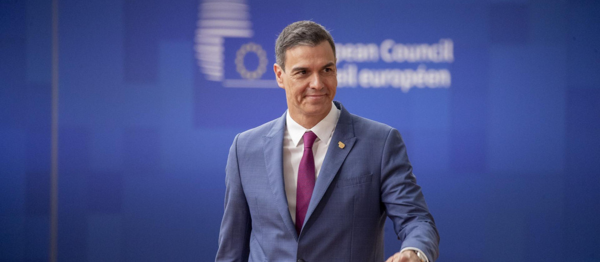 Pedro Sánchez en una foto de archivo en Bruselas
