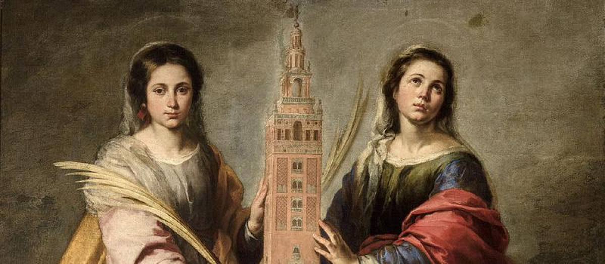 Santas Justa y Rufina por Murillo