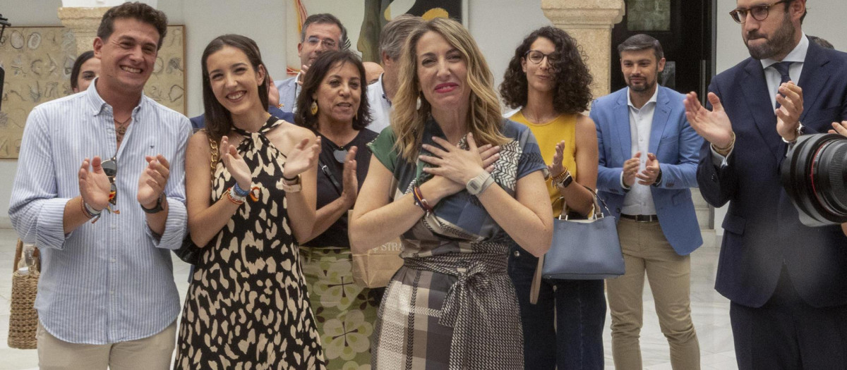 María Guardiola (PP), presidenta de la Junta de Extremadura