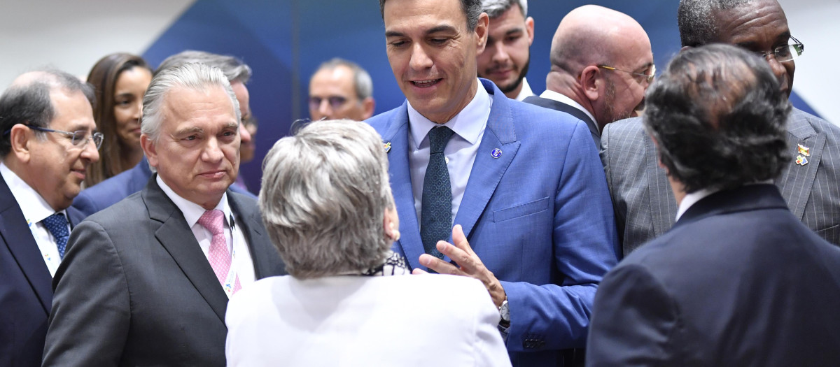 Pedro Sánchez, en la cumbre de la UE-CELAC