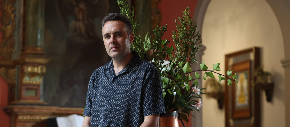Jesús Montiel, en el Observatorio de lo Invisible