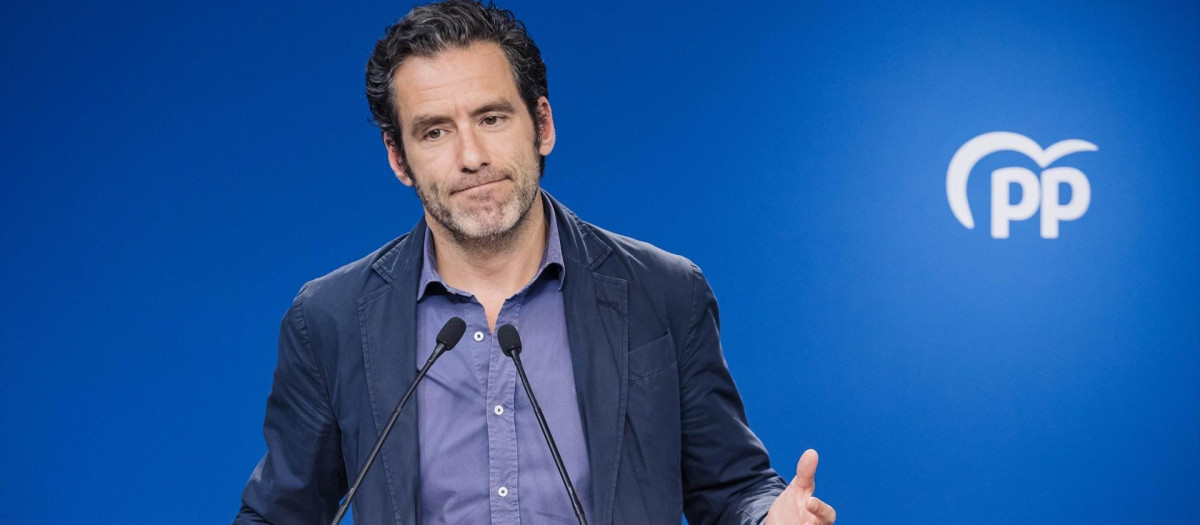 El portavoz de campaña del PP, Borja Sémper