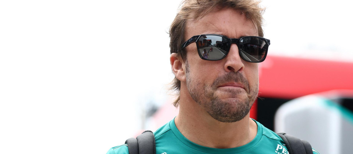 Fernando Alonso, en el GP de Hungría